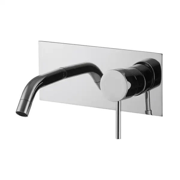 Змішувач настінний для раковини Fima Carlo Spillo Up (F3051X5BS)