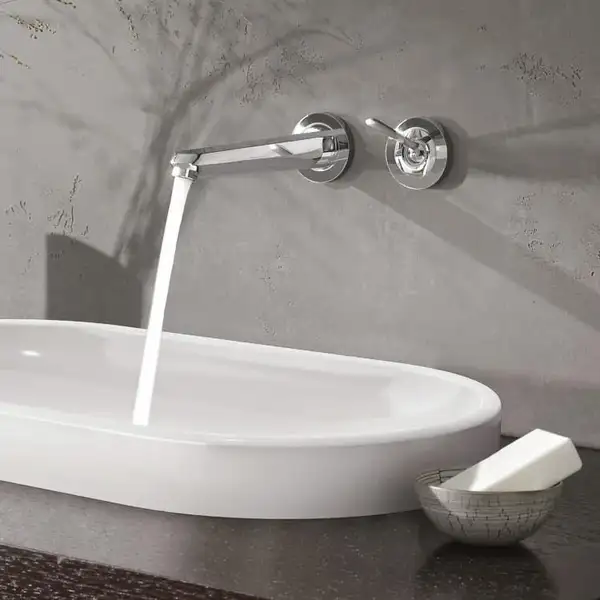 Змішувач для раковини на два отвори Grohe Eurodisc Joy M-size (19968000)