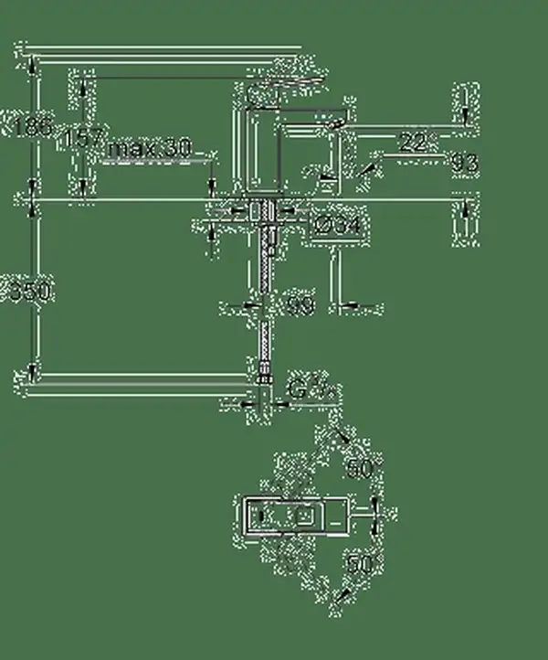 Змішувач для умивальника Grohe Eurocube S-Size, без донного клапана, хром (2313200E) Змішувач для умивальника Grohe Eurocube S-Size, без донного клапана, хром (2313200E)
