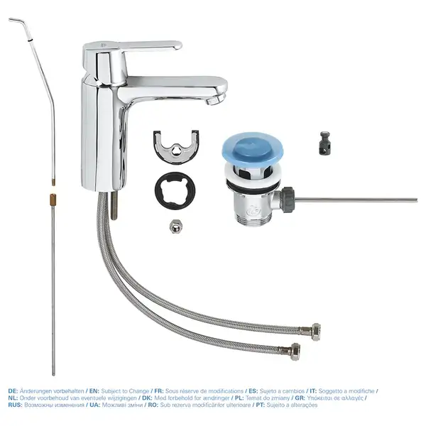 Змішувач одноважільний для раковини M-Size Grohe Get 23454000 Змішувач одноважільний для раковини M-Size Grohe Get 23454000