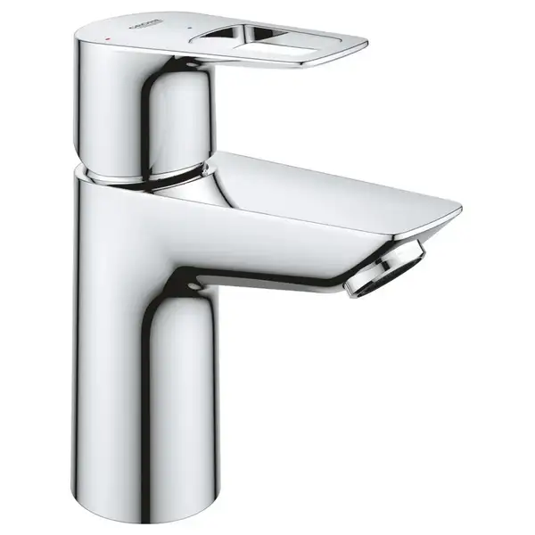 Змішувач для раковини Grohe BauLoop New S-Size з донним клапаном, хром (23883001) Змішувач для раковини Grohe BauLoop New S-Size з донним клапаном, хром (23883001)