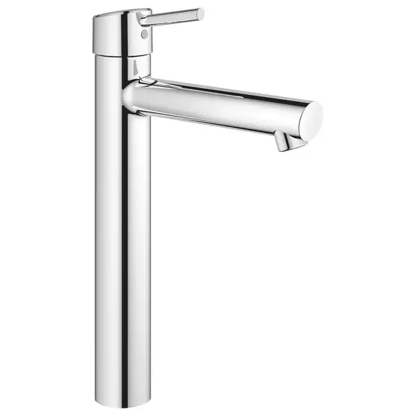 Смеситель для раковины высокий Grohe Concetto (цвет - хром), без донного клапана (23920001) фото 1 Aquada.com.ua