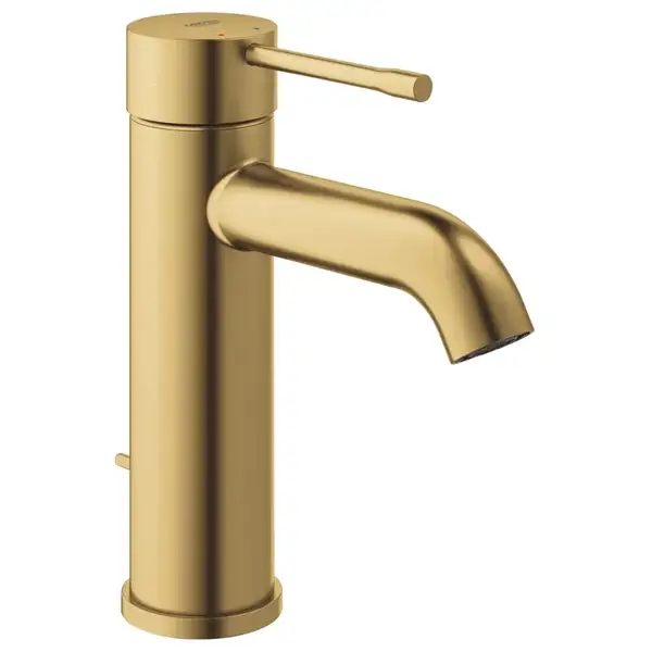 Змішувач для умивальника Grohe Essence з донним клапаном, brushed cool sunrise (24171GN1) Змішувач для умивальника Grohe Essence з донним клапаном, brushed cool sunrise (24171GN1)