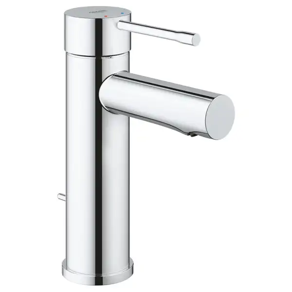 Змішувач для умивальника Grohe Essence New S-Size з донним клапаном, хром (24175001)