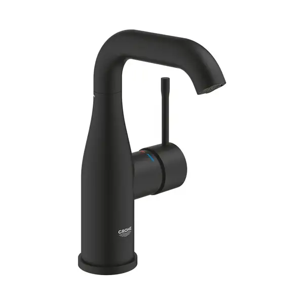 Grohe Essence New Смеситель для умывальника, черный (24176KF1)