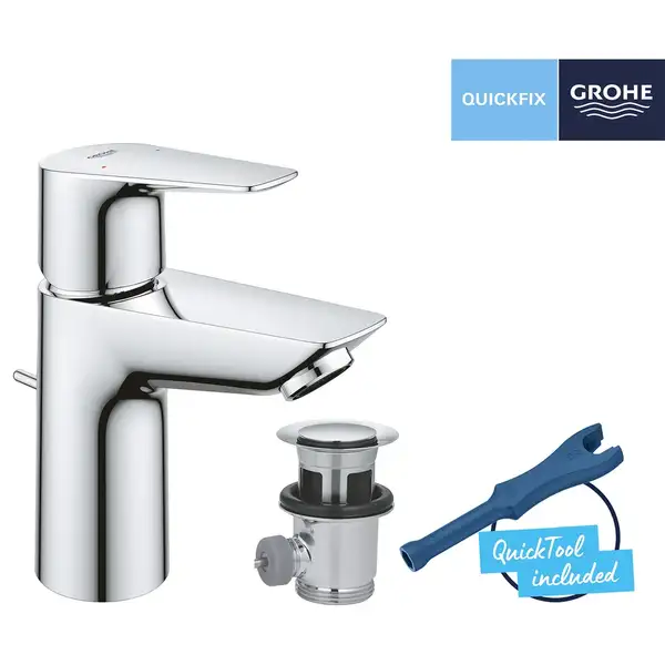 Grohe StartEdge Смеситель для раковины S-Size, хром (24196001) Grohe StartEdge Смеситель для раковины S-Size, хром (24196001)