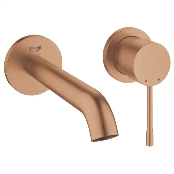 Змішувач для умивальника Grohe Essence M-Size, зовнішня частина, brushed warm sunset (29192DL1) Змішувач для умивальника Grohe Essence M-Size, зовнішня частина, brushed warm sunset (29192DL1)