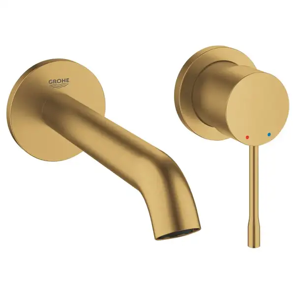 Змішувач для умивальника Grohe Essence M-Size, зовнішня частина, brushed cool sunrise (29192GN1) Змішувач для умивальника Grohe Essence M-Size, зовнішня частина, brushed cool sunrise (29192GN1)