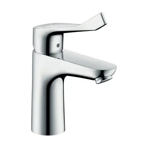 Змішувач для умивальника Hansgrohe Focus E 100 із зливним гарнітуром, хром (31911000) Змішувач для умивальника Hansgrohe Focus E 100 із зливним гарнітуром, хром (31911000)