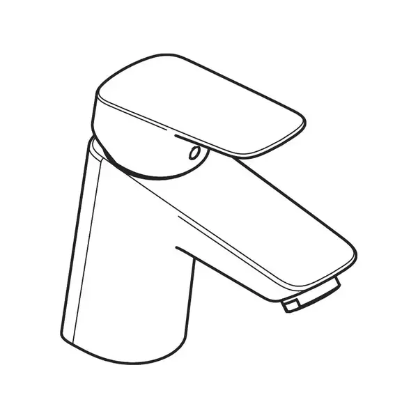 Hansgrohe Logis Смеситель для раковины, черный матовый (71071670) Hansgrohe Logis Смеситель для раковины, черный матовый (71071670)