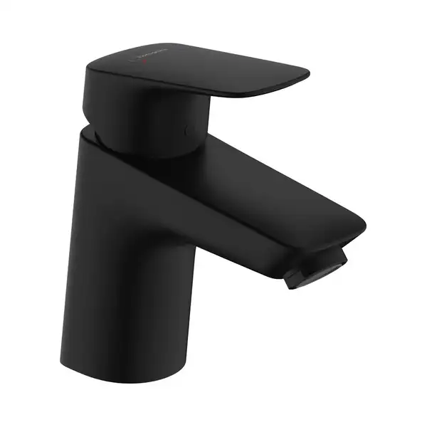 Смеситель для раковины 70 Hansgrohe Logis (цвет - чёрный матовы), с металлическим сливным гарнитуром 71170670 Смеситель для раковины 70 Hansgrohe Logis (цвет - чёрный матовы), с металлическим сливным гарнитуром 71170670