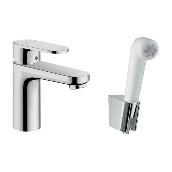 Hansgrohe Vernis Blend 100V Смеситель для умывальника, хром (71215000) Hansgrohe Vernis Blend 100V Смеситель для умывальника, хром (71215000)