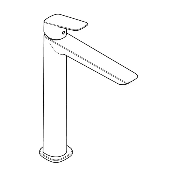 Hansgrohe Logis Fine Смеситель для раковины, черный матовый (71258670) Hansgrohe Logis Fine Смеситель для раковины, черный матовый (71258670)