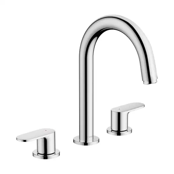 Змішувач для умивальника Hansgrohe Vernis Blend на 3 отвори, з донним клапаном pop-up, хром (71553000)