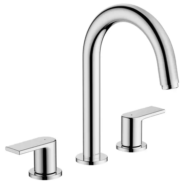 Смеситель для раковины Hansgrohe Vernis Shape (цвет - хром), с донным клапаном (71563000) фото 1 Aquada.com.ua