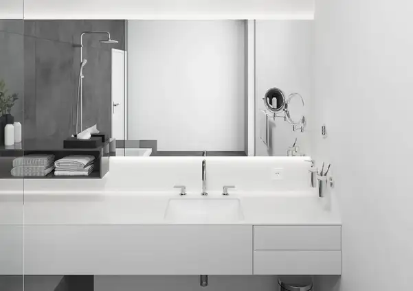Смеситель для раковины Hansgrohe Vernis Shape (цвет - хром), с донным клапаном (71563000) фото 2 Aquada.com.ua