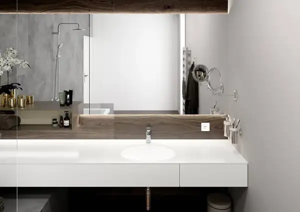 Смеситель для раковины 100 Hansgrohe Vernis Blend (цвет - хром), без донного клапана (71580000) фото 3 Aquada.com.ua