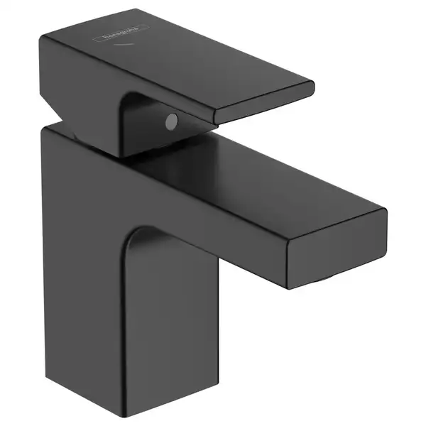 Смеситель для раковины 70 CoolStart Hansgrohe Vernis Shape (цвет - чёрный матовый), с донным клапаном (71593670) фото 1 Aquada.com.ua