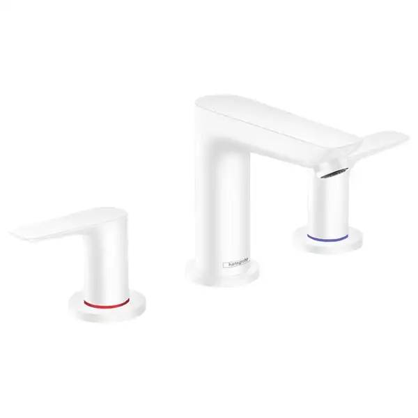 Смеситель для раковины Hansgrohe Talis E (цвет - белый матовый), с донным клапаном (71733700) фото 1 Aquada.com.ua Смеситель для раковины Hansgrohe Talis E (цвет - белый матовый), с донным клапаном (71733700) фото 1 Aquada.com.ua