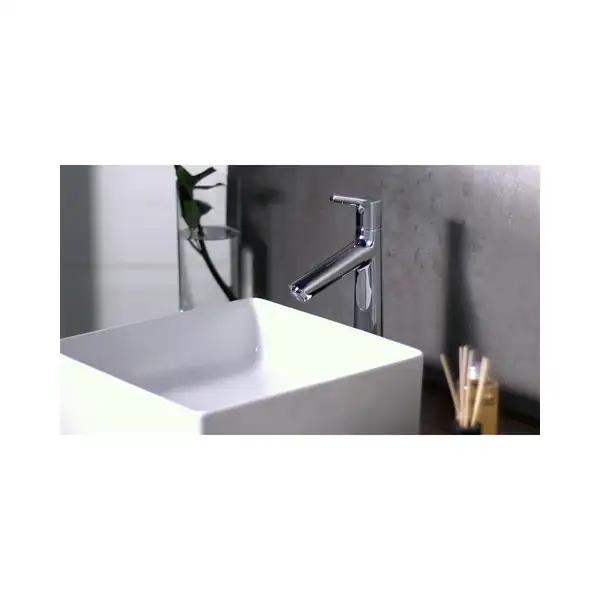 Змішувач для умивальника Hansgrohe Talis S 190 без донного клапана, хром (72032000) Змішувач для умивальника Hansgrohe Talis S 190 без донного клапана, хром (72032000)