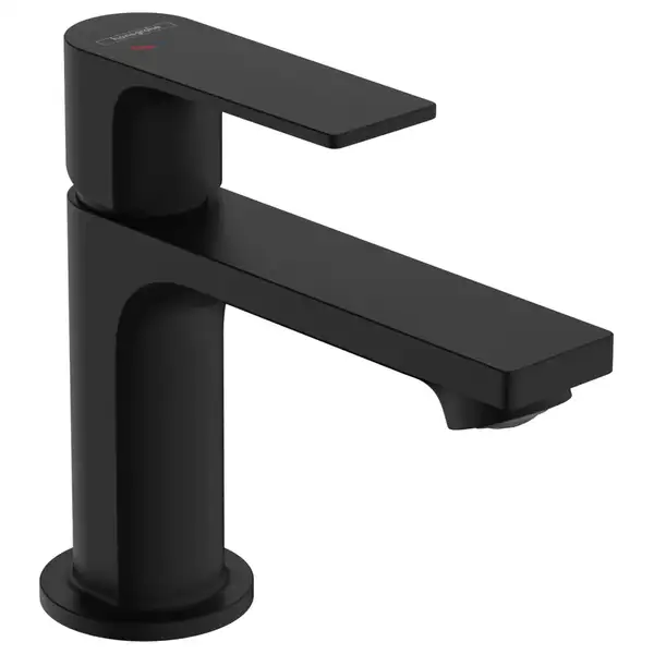 Hansgrohe Rebris E Смеситель для раковины, черный мат (72553670) Hansgrohe Rebris E Смеситель для раковины, черный мат (72553670)