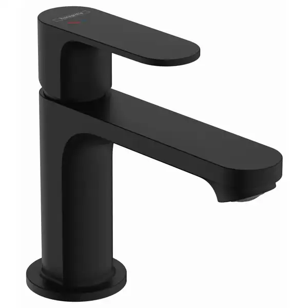Hansgrohe Rebris S Смеситель для раковины, черный матовый (72586670) Hansgrohe Rebris S Смеситель для раковины, черный матовый (72586670)