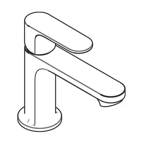 Hansgrohe Rebris S Смеситель для раковины, черный матовый (72586670) Hansgrohe Rebris S Смеситель для раковины, черный матовый (72586670)