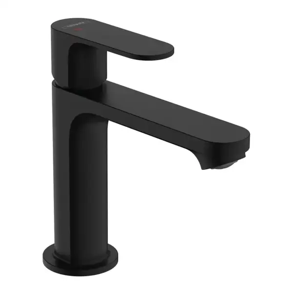 Hansgrohe Rebris S Смеситель для раковины, черный матовый (72588670) Hansgrohe Rebris S Смеситель для раковины, черный матовый (72588670)