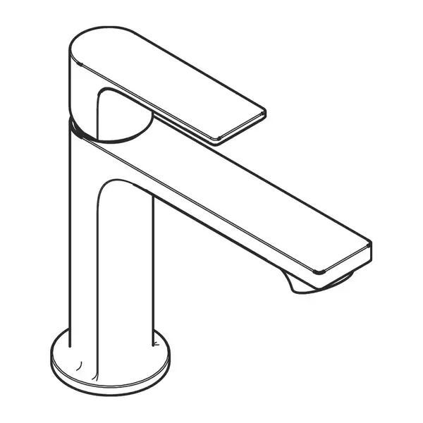 Hansgrohe Rebris E 110 Смеситель для раковины, хром (72589000)