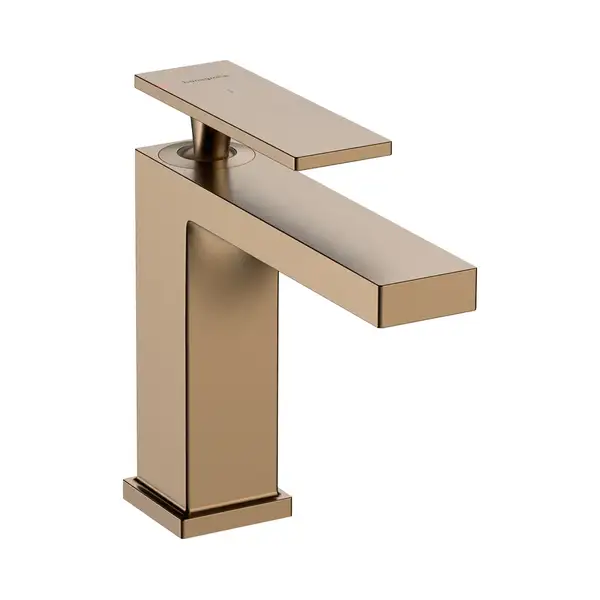 Hansgrohe Tecturis E 110 Смеситель для раковины, шлифованная бронза (73012140) Hansgrohe Tecturis E 110 Смеситель для раковины, шлифованная бронза (73012140)