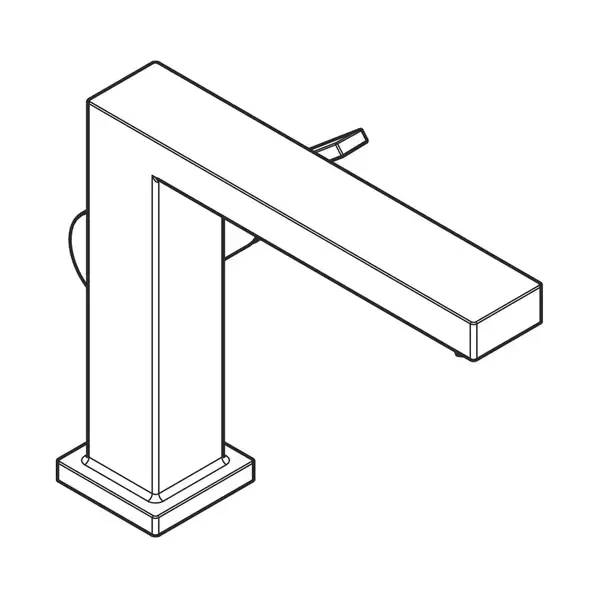 Hansgrohe Tecturis E Змішувач для раковини, бронза (73020140)
