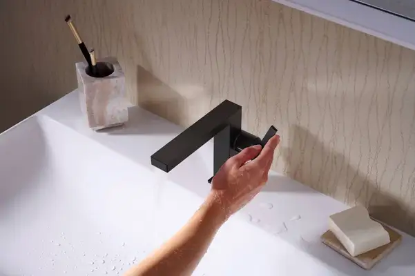 Hansgrohe Tecturis E Смеситель для раковины, черный матовый (73023670)