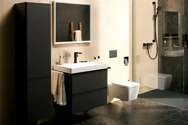 Hansgrohe Tecturis E Смеситель для раковины, черный матовый (73041670) Hansgrohe Tecturis E Смеситель для раковины, черный матовый (73041670)