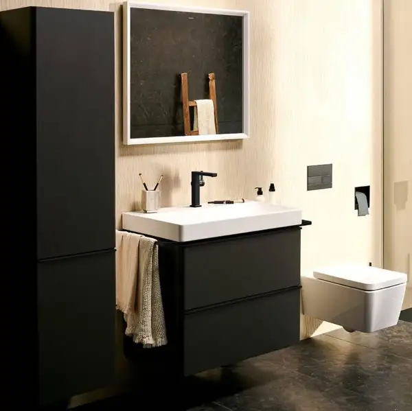 Hansgrohe Tecturis E Смеситель для раковины, черный матовый (73041670) Hansgrohe Tecturis E Смеситель для раковины, черный матовый (73041670)