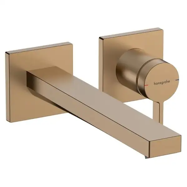 Hansgrohe Tecturis E Смеситель для раковины, шлифованная бронза (73051140) Hansgrohe Tecturis E Смеситель для раковины, шлифованная бронза (73051140)