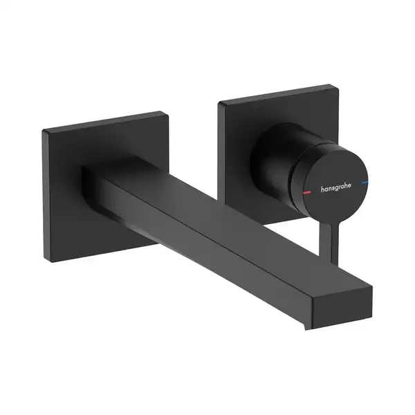 Hansgrohe Tecturis E Смеситель для раковины, черный матовый (73051670) Hansgrohe Tecturis E Смеситель для раковины, черный матовый (73051670)