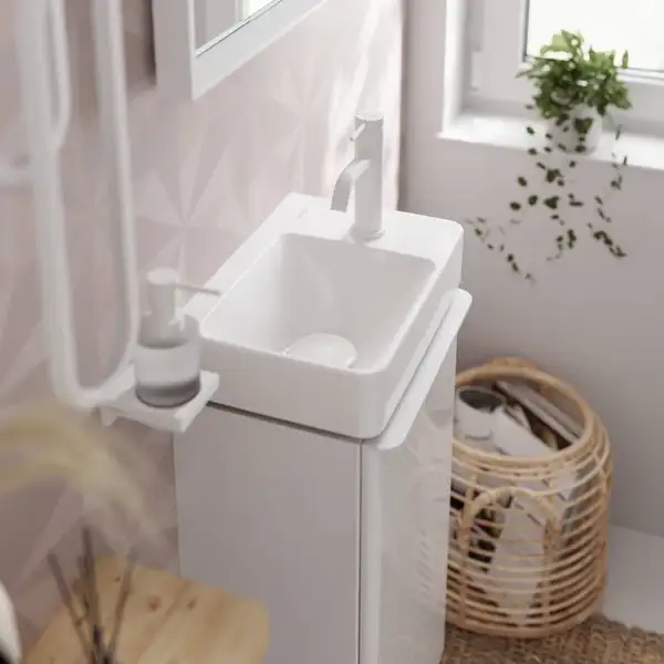 HANSGROHE Tecturis S Смеситель для раковины, белый матовый (73301700) HANSGROHE Tecturis S Смеситель для раковины, белый матовый (73301700)