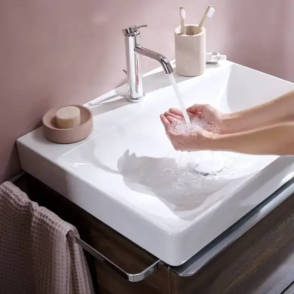 Hansgrohe Tecturis S Смеситель для раковины, хром (73310000) Hansgrohe Tecturis S Смеситель для раковины, хром (73310000)