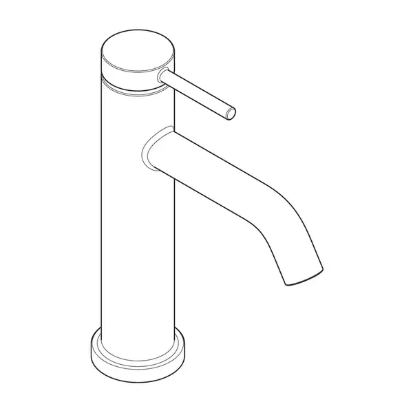 HANSGROHE Tecturis S Смеситель для раковины, бронза (73311140) HANSGROHE Tecturis S Смеситель для раковины, бронза (73311140)