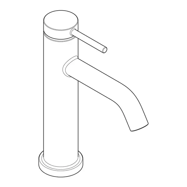 Hansgrohe Tecturis S Смеситель для раковины, матовая бронза (73312140) Hansgrohe Tecturis S Смеситель для раковины, матовая бронза (73312140)