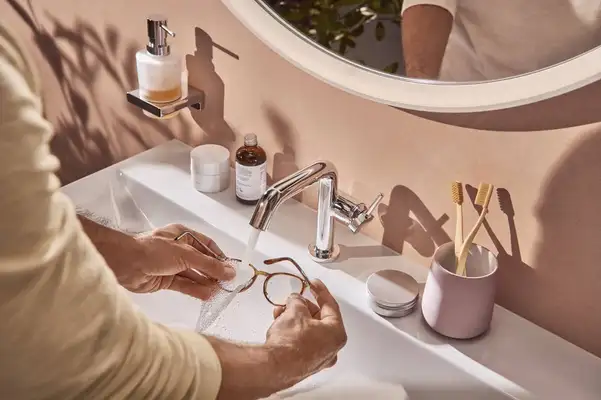 HANSGROHE Tecturis S Смеситель для раковины, хром (73320000) HANSGROHE Tecturis S Смеситель для раковины, хром (73320000)