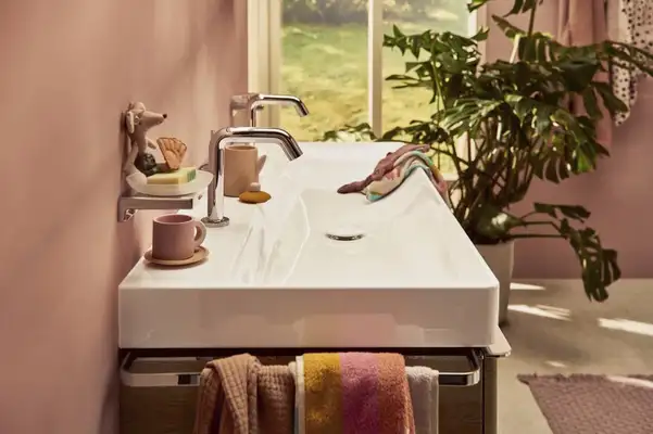 Смеситель для раковины 110 Fine CoolStart Hansgrohe Tecturis S (цвет - хром), без донного клапана 73321000 Смеситель для раковины 110 Fine CoolStart Hansgrohe Tecturis S (цвет - хром), без донного клапана 73321000