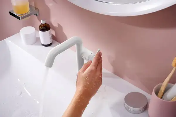 HANSGROHE Tecturis S Смеситель для раковины, белый матовый (73321700)