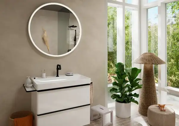 Hansgrohe Tecturis S Смеситель для раковины, черный матовый (73340670) Hansgrohe Tecturis S Смеситель для раковины, черный матовый (73340670)
