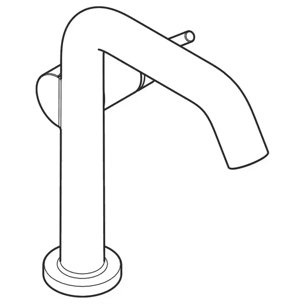 Hansgrohe Tecturis S Смеситель для раковины, черный матовый (73340670) Hansgrohe Tecturis S Смеситель для раковины, черный матовый (73340670)