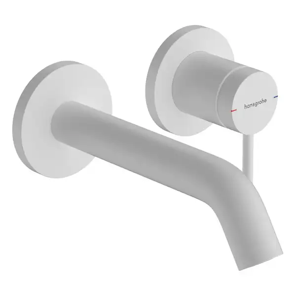 HANSGROHE Tecturis S Смеситель для раковины, белый матовый (73350700) HANSGROHE Tecturis S Смеситель для раковины, белый матовый (73350700)