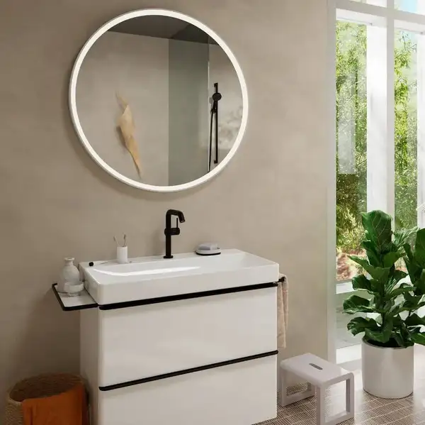 Hansgrohe Tecturis S Смеситель для раковины, черный матовый (73360670)