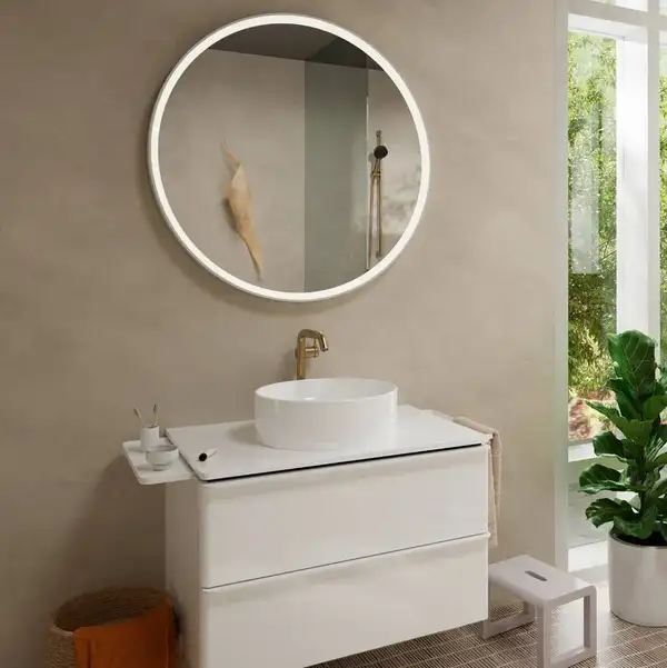 Hansgrohe Tecturis S Смеситель для раковины, матовая бронза (73370140)