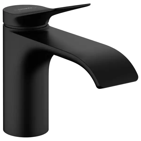 Смеситель для раковины Hansgrohe Vivenis (цвет - чёрный матовый), без донного клапана (75012670) фото 1 Aquada.com.ua Смеситель для раковины Hansgrohe Vivenis (цвет - чёрный матовый), без донного клапана (75012670) фото 1 Aquada.com.ua