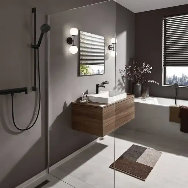 Змішувач для умивальника Hansgrohe Vivenis 110, Matt Black (75022670) Змішувач для умивальника Hansgrohe Vivenis 110, Matt Black (75022670)